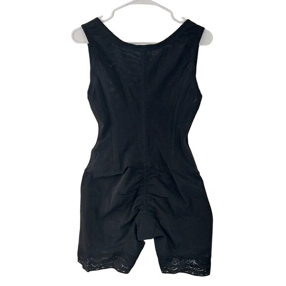 NWOT! ARDYSS! GORGEOUS BLACK ELASTIC PANEL & LACE FULL LENGTH CORSET! SZ 36 - Picture 5 of 10